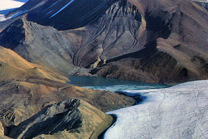 Astro Glacier, Astro Lake und Piper Glacier Astro Glacier, Astro Lake und Piper Glacier