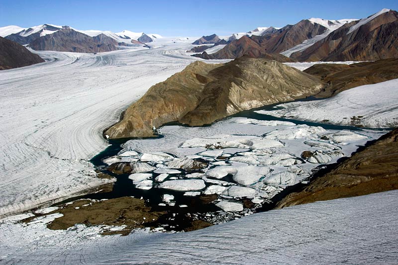 Astro Glacier, Astro Lake und Piper Glacier Astro Glacier, Astro Lake und Piper Glacier