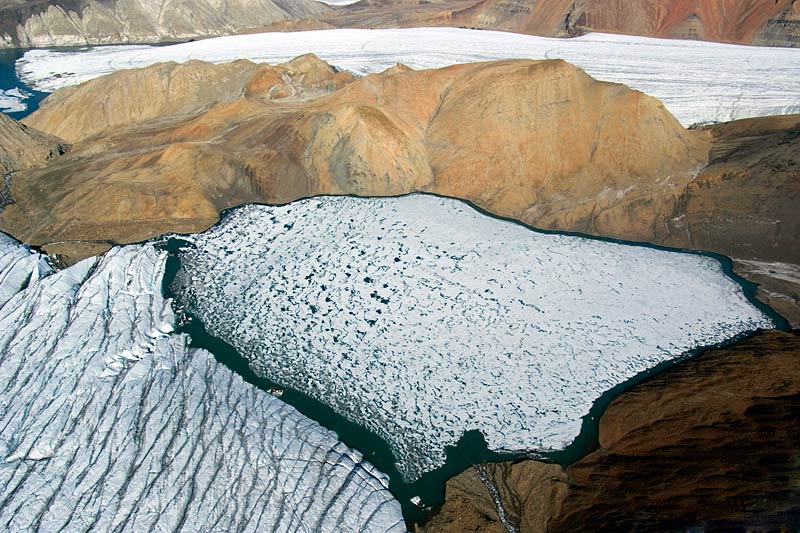 Astro Glacier, Astro Lake und Piper Glacier