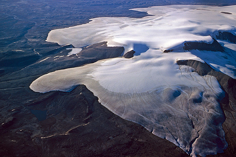 Glaciers of southern Axel Heiberg