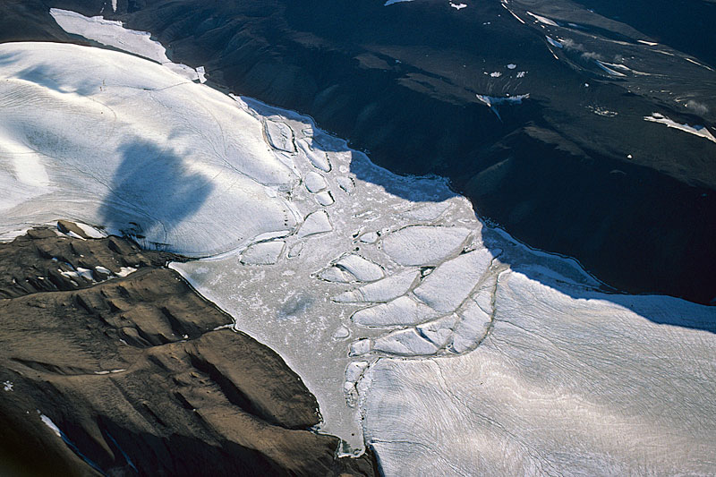 Glaciers of southern Axel Heiberg