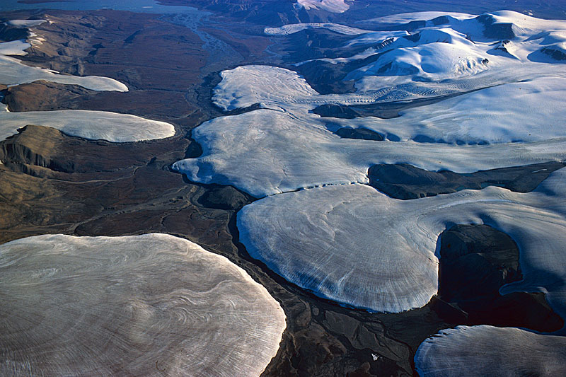 Glaciers of southern Axel Heiberg