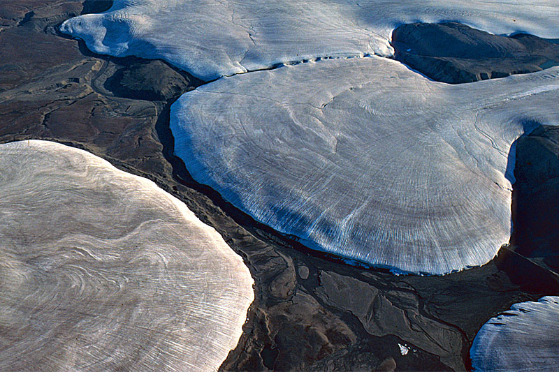 Glaciers of southern Axel Heiberg