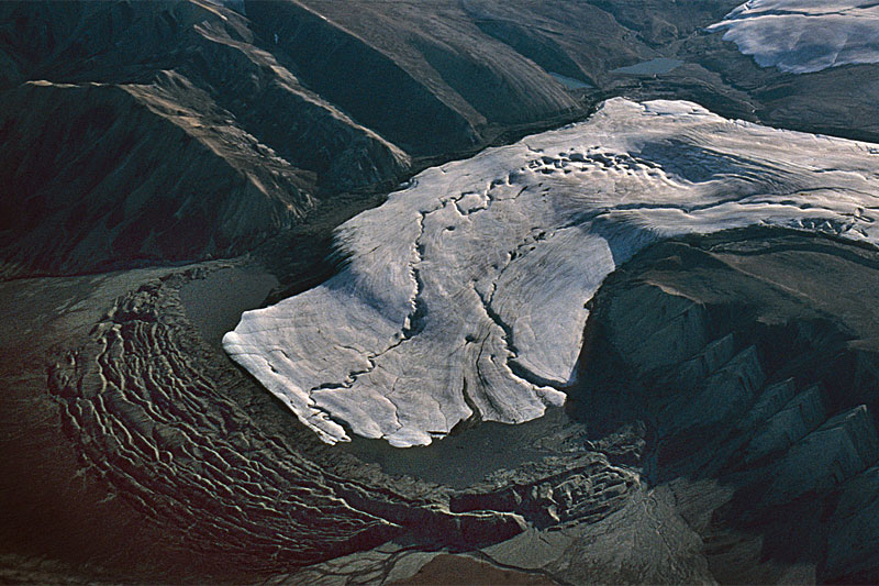 Glaciers of southern Axel Heiberg