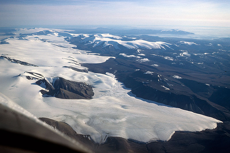 Glaciers of southern Axel Heiberg