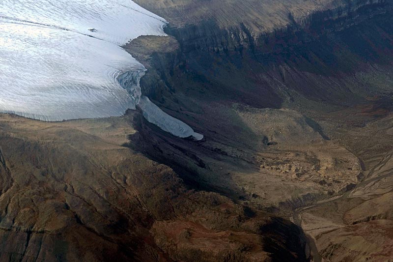 Glaciers of southern Axel Heiberg