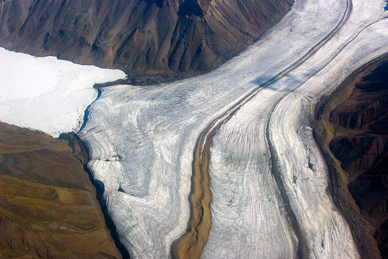 Glaciers of southern Axel Heiberg