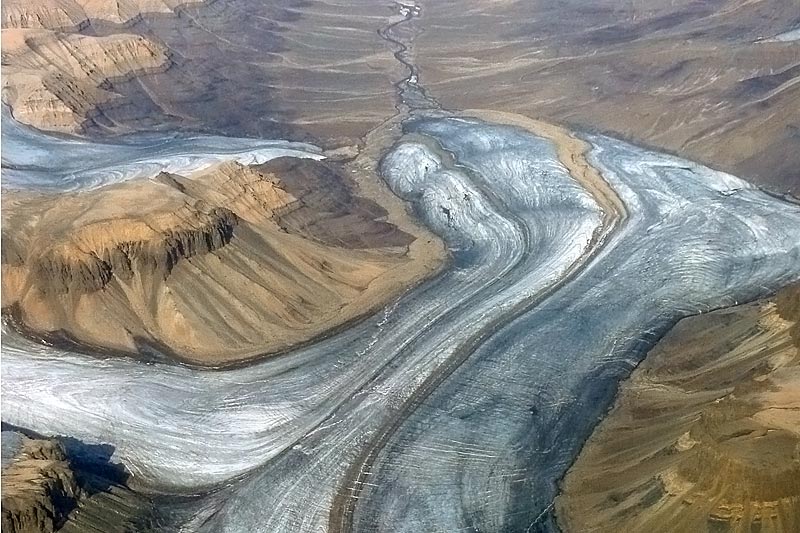 Glaciers of southern Axel Heiberg