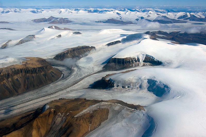 Gletscher im Sden von Axel Heiberg