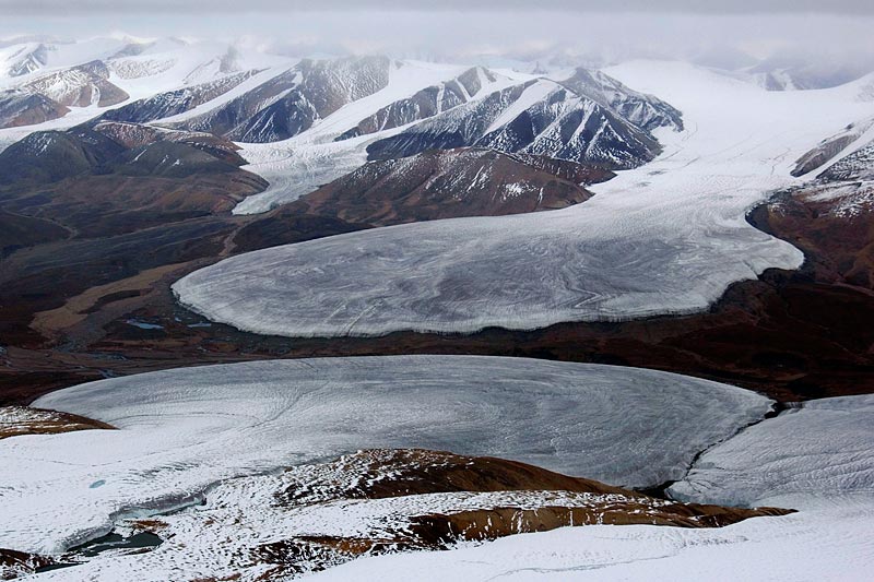 Glaciers of southern Axel Heiberg