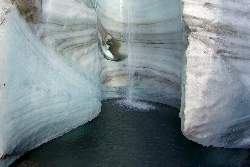 Crusoe Glacier: Formen und Farben Crusoe Glacier: Formen und Farben