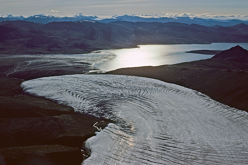 Crusoe Glacier Ostseite Crusoe Glacier Ostseite