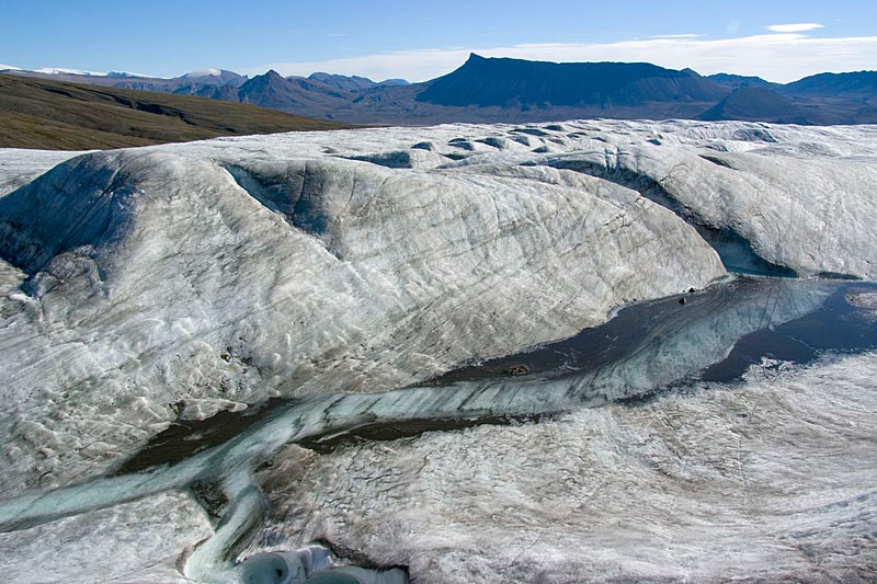 Crusoe Glacier Ostseite Crusoe Glacier Ostseite