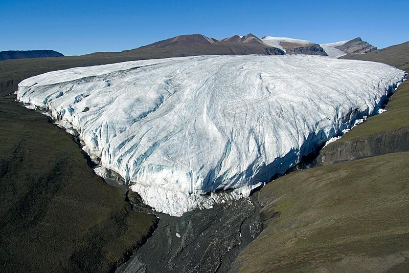 Crusoe Glacier Ostseite Crusoe Glacier Ostseite