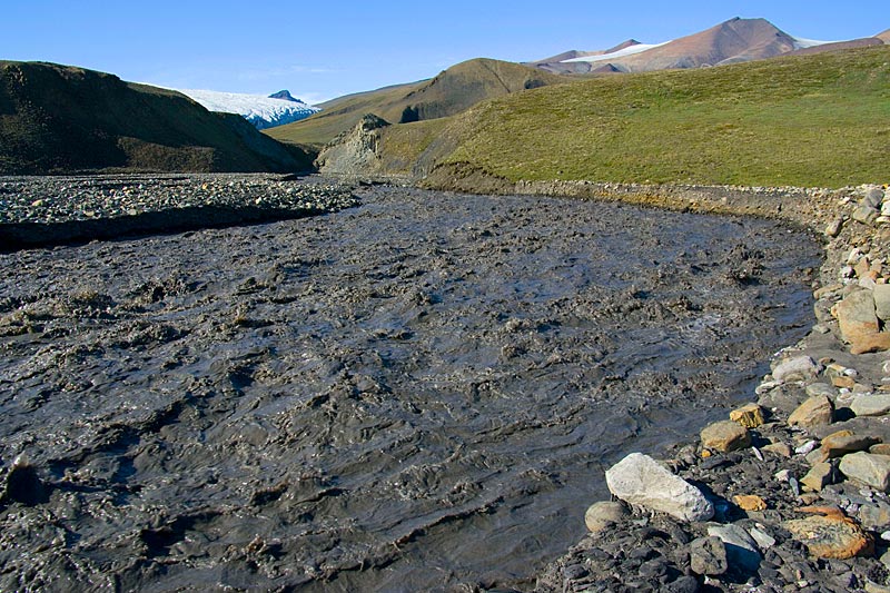 Crusoe Glacier Ostseite Crusoe Glacier Ostseite