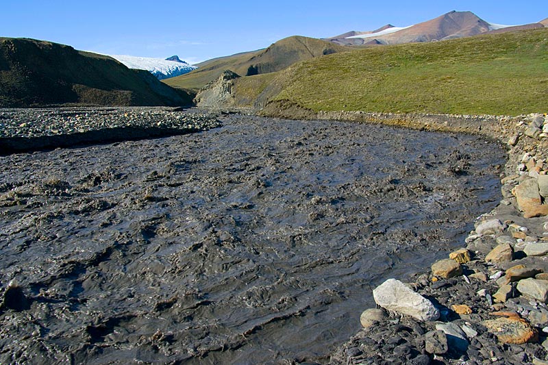 Crusoe Glacier east side