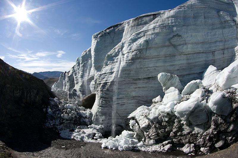 Crusoe Glacier Ostseite Crusoe Glacier Ostseite