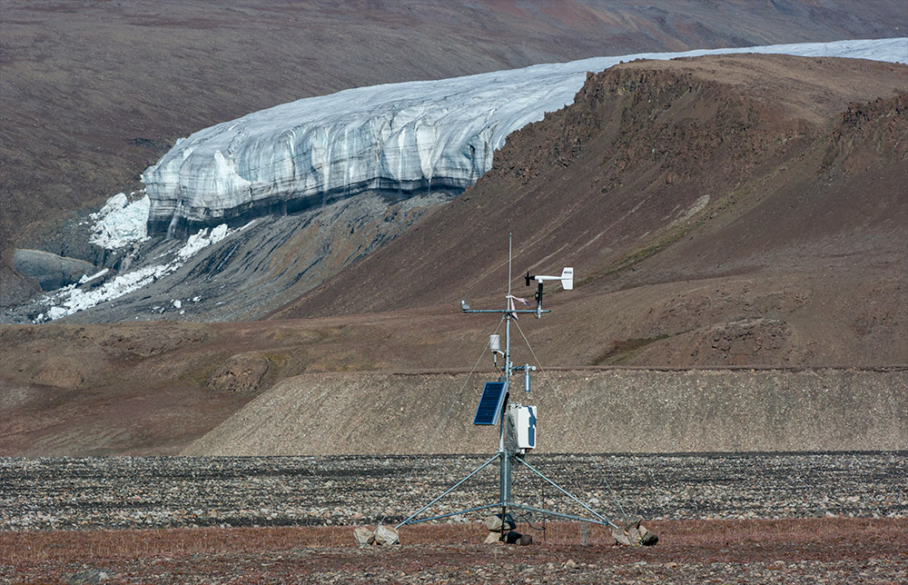 Crusoe Glacier Wiederholungsaufnahmen 1977-2008-2022