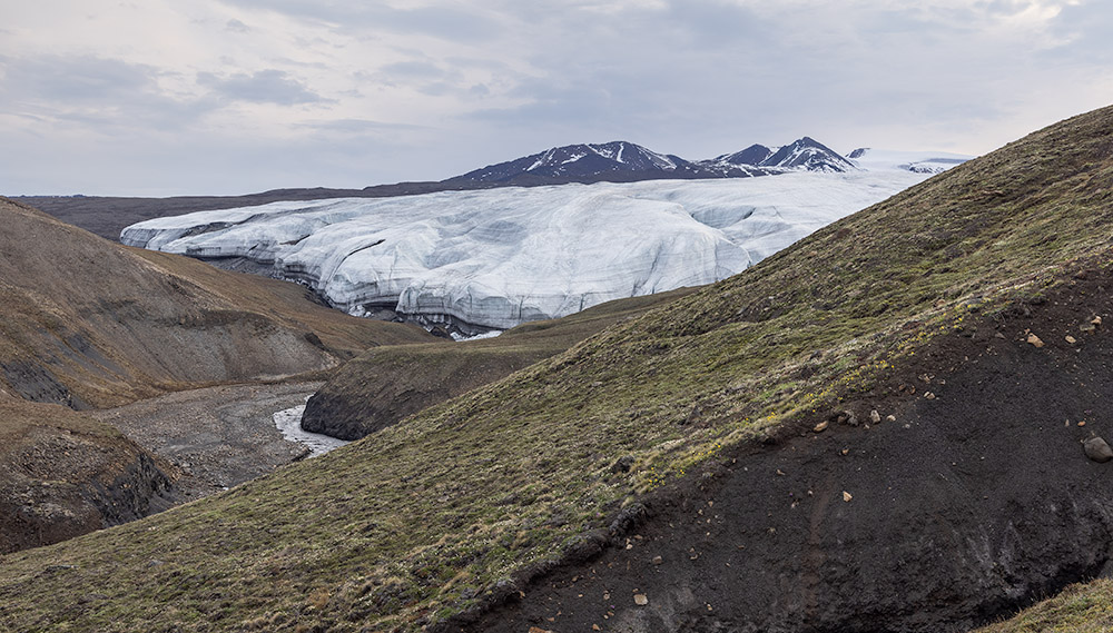 Crusoe Glacier Wiederholungsaufnahmen 1977-2008-2022