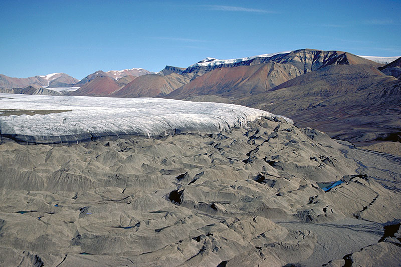 Thompson Glacier Stauchendmorne