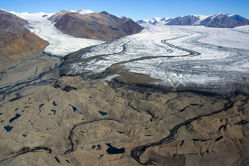 Thompson Glacier Stauchendmorne