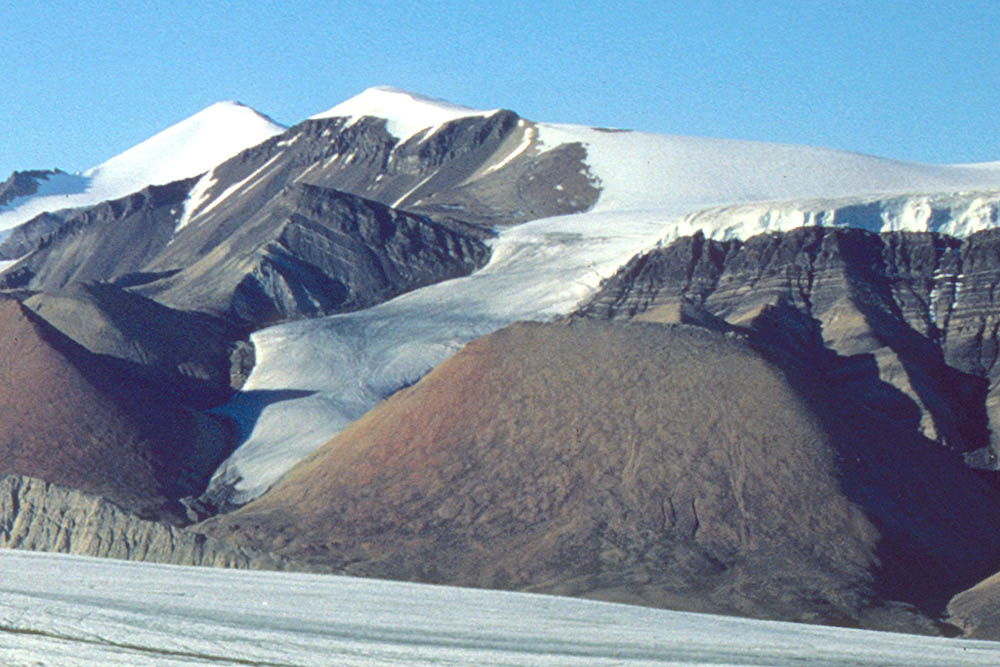 White und Thompson Glacier Wiederholungsaufnahmen 1977-2008-2022
