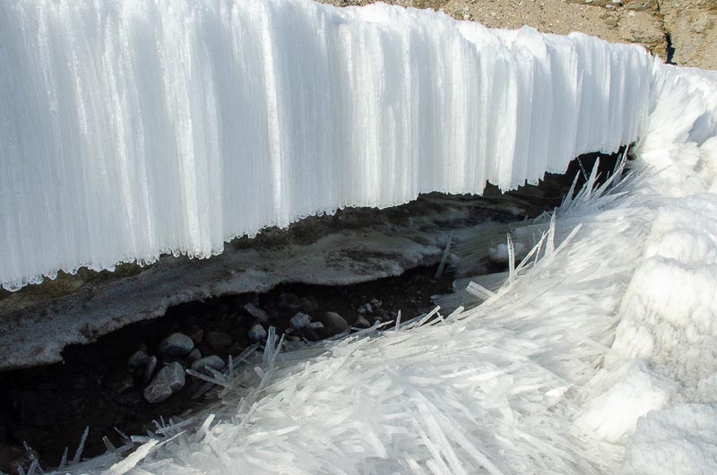 Fountain Glacier Aufeis