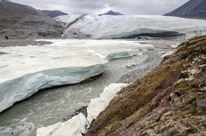 Fountain Glacier Aufeis