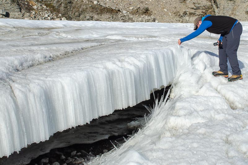 Fountain Glacier Aufeis