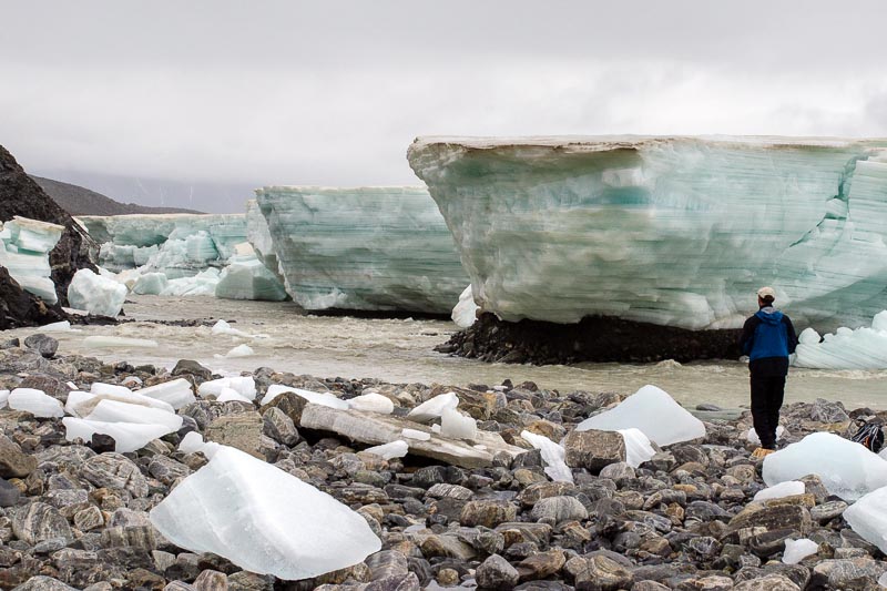 Fountain Glacier Aufeis