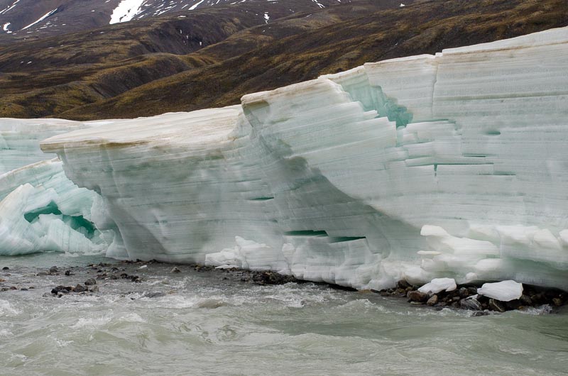 Fountain Glacier Aufeis