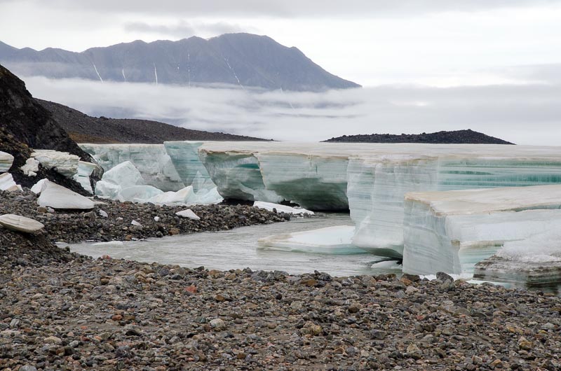 Fountain Glacier Aufeis