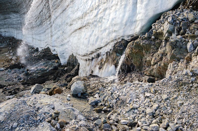 Fountain Glacier basal ice zone