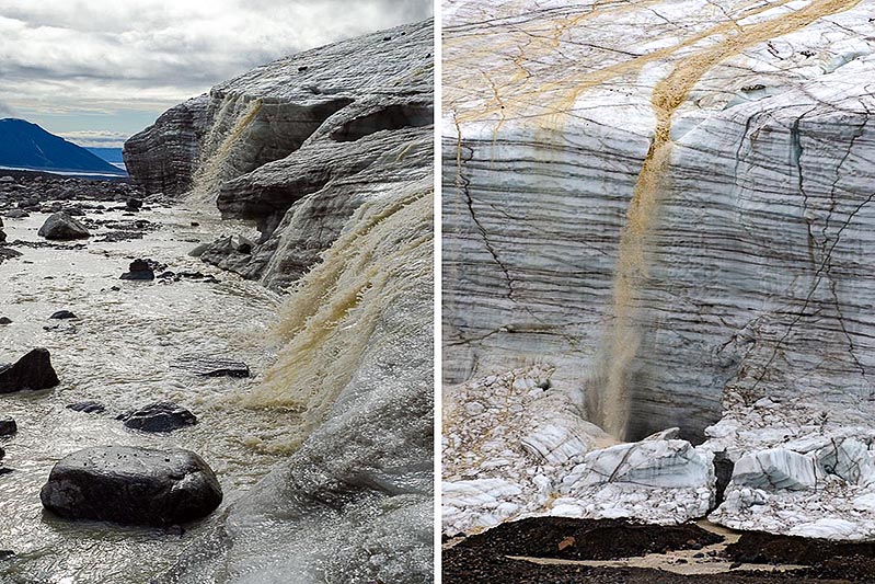 Fountain Glacier hydrological event, 21-22 July 2014 Fountain Glacier hydrological event, 21-22 July 2014