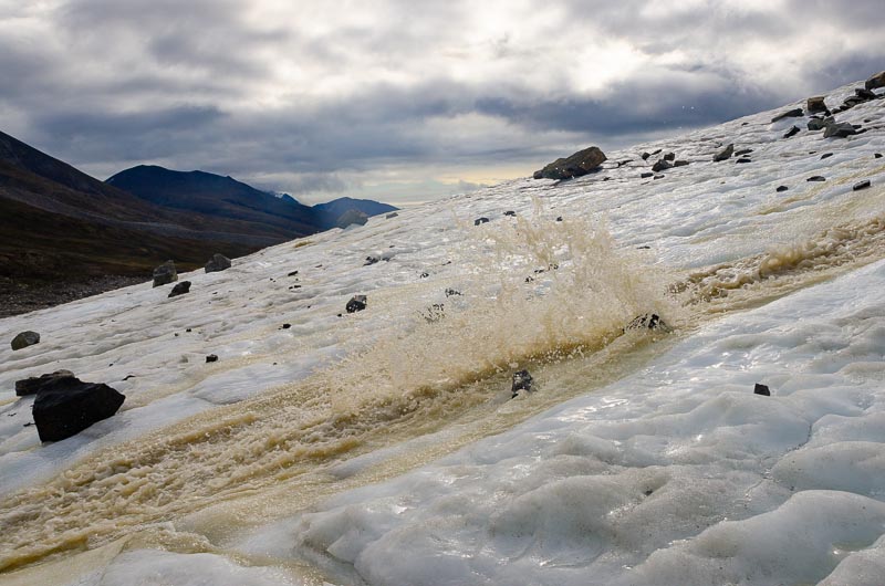 Fountain Glacier hydrological event, 21-22 July 2014 Fountain Glacier hydrological event, 21-22 July 2014