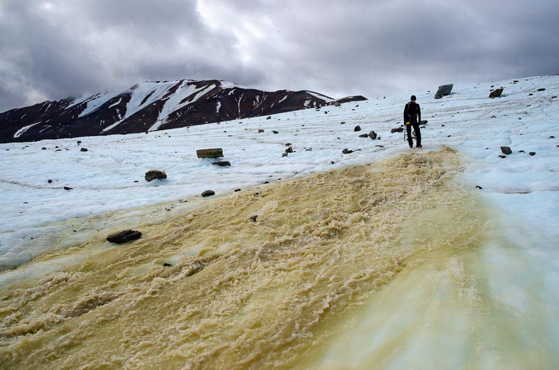 Fountain Glacier hydrological event, 21-22 July 2014 Fountain Glacier hydrological event, 21-22 July 2014