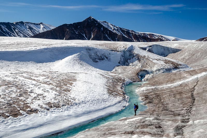 Fountain Glacier hydrology