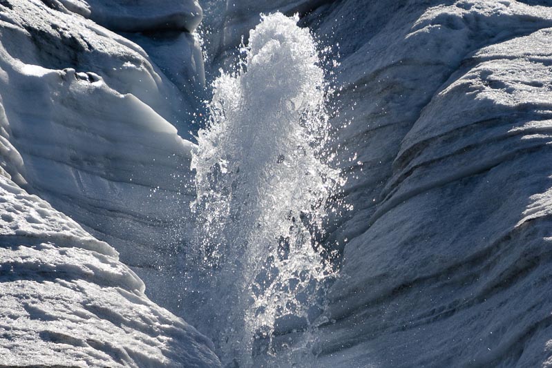 Fountain Glacier hydrology
