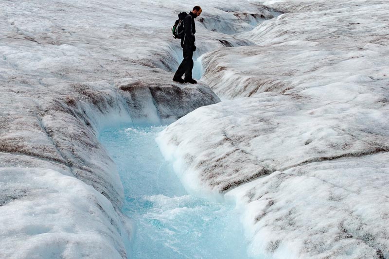 Fountain Glacier hydrology