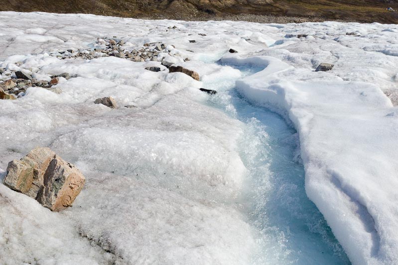 Fountain Glacier hydrology