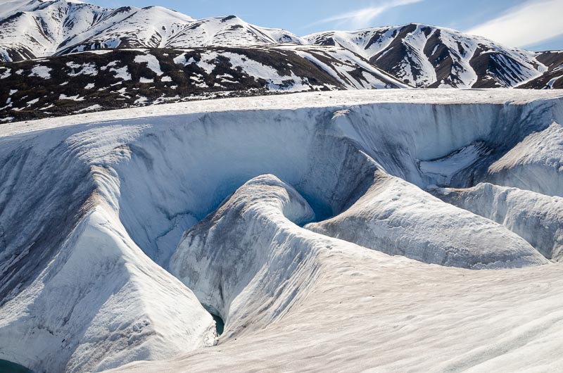 Fountain Glacier hydrology