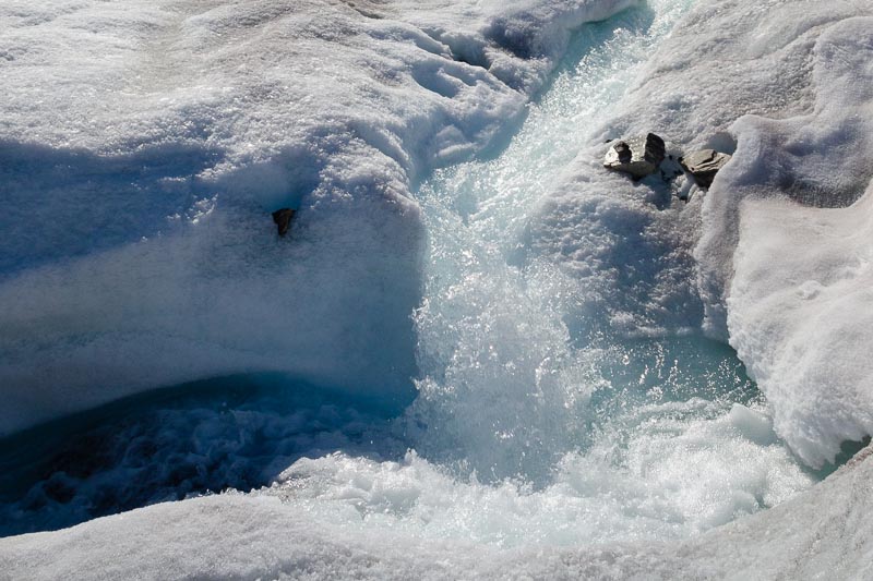 Fountain Glacier hydrology