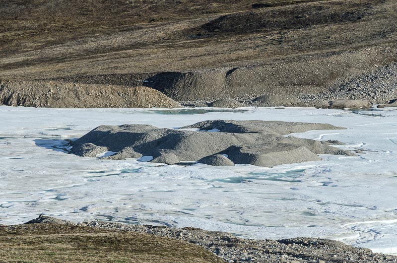 Fountain Glacier proglacial areas