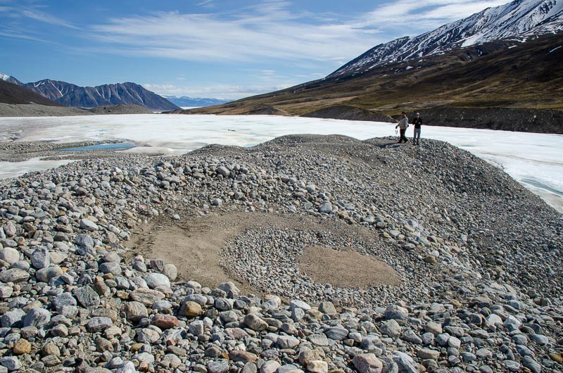 Fountain Glacier proglacial areas