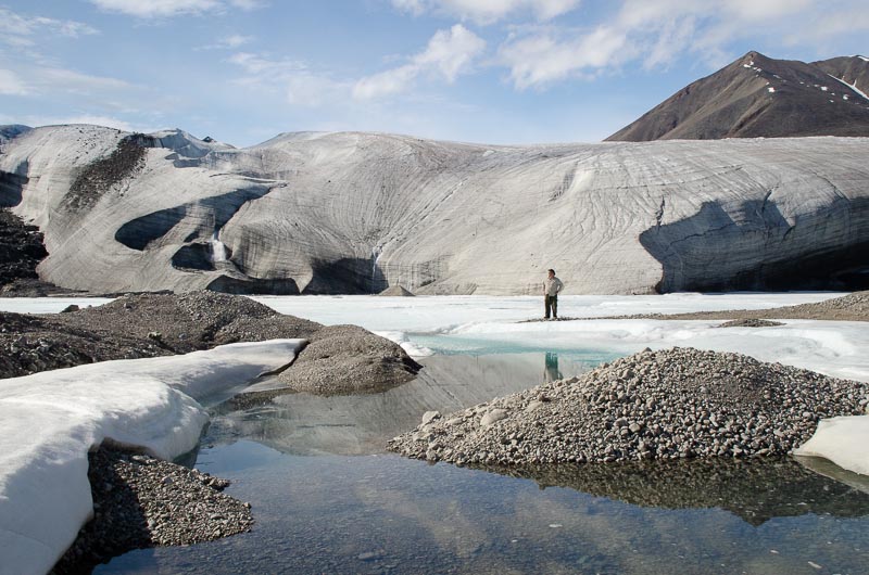 Fountain Glacier proglacial areas