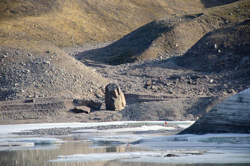 Fountain Glacier proglacial areas