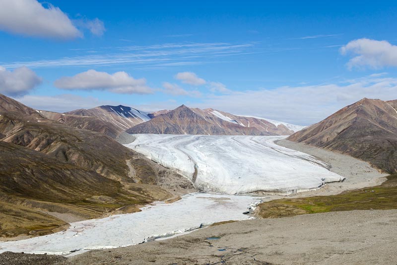 Fountain Glacier scenery Fountain Glacier scenery