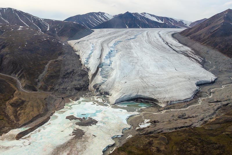 Fountain Glacier scenery Fountain Glacier scenery