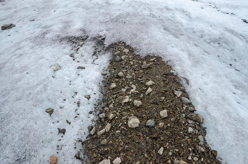 Fountain Glacier sediment