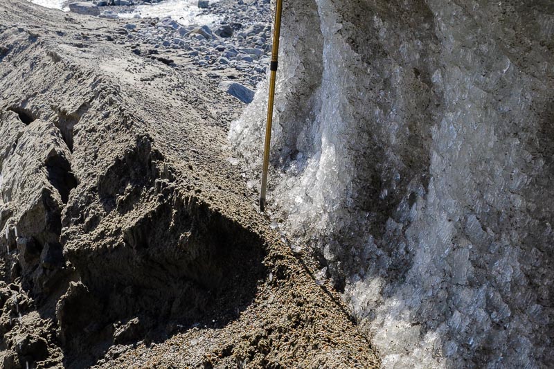 Fountain Glacier sediment